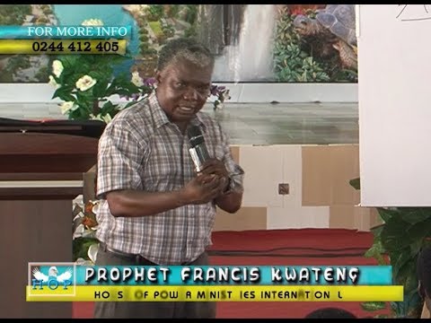 Aim and Vision ----------------- Prophet Francis Kwateng