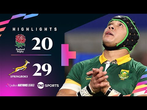 World Champions South Africa silence England 🏉 | Autumn Nations Series Classic Highlights
