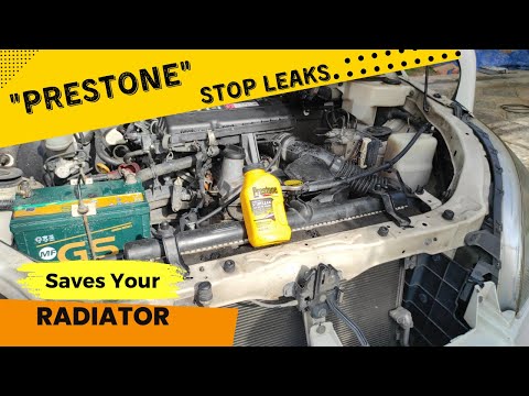 How to Use "Prestone Stop Leaks" Liquid in a Leaking Radiator