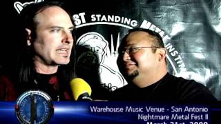 LANCE KING (Nightmare Records) on Robbs MetalWorks 2009