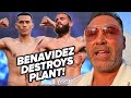 OSCAR DE LA HOYA SAYS DAVID BENAVIDEZ WILL DESTROY CALEB PLANT; REACTS TO FIGHT BEING MADE!