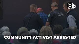 Community activist arrested at data center meeting in Claremore