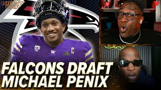 Falcons SHOCKED Unc & Ocho by drafting Michael Penix Jr. after paying Kirk Cousins | Nightcap