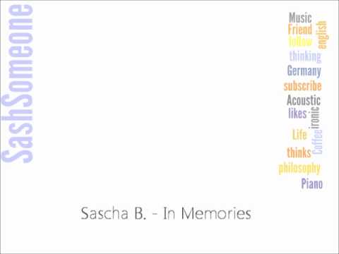 Sascha B. - In Memories (original)