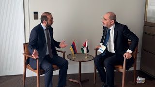 Meeting of Foreign Ministers of Armenia and Jordan