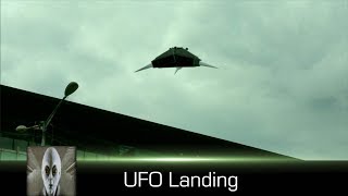 UFO Lands Excellent Footage March 17th 2018