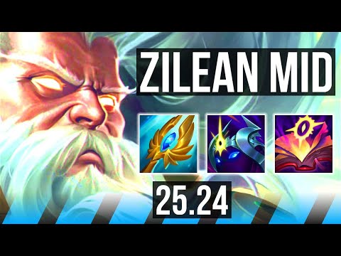 ZILEAN vs ORIANNA (MID) | NA Master | 25.24