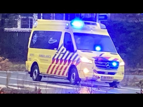 Ambulance 14-191 Met spoed naar het Tergooi MC locatie Hilversum