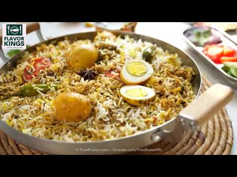 Anda biryani   Made with Flavor Kings.