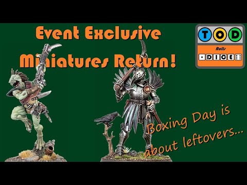 Warhammer Stores - Boxing Day 2025 Exclusive Miniatures Revealed | Tod Rolls Dice