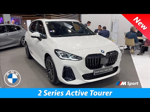 BMW 2 Series Active Tourer 2022 - FIRST look in 4K | Exterior - Interior (details), M Sport 220i