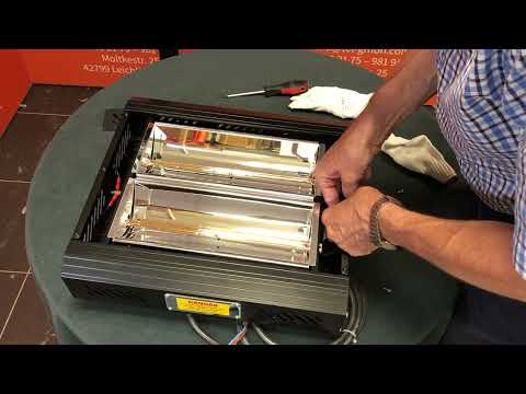 Röhrentausch/Lampentausch Infrarotheizstrahler Tansun Apollo