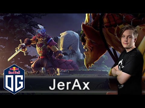 OG.JerAx Pangolier Gameplay - Ranked Match - OG Dota 2.