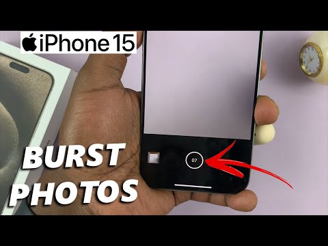 How To Take Burst Shot Photos On iPhone 15 & iPhone 15 Pro