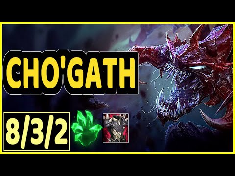 CHO'GATH VS SETT - 8/3/2 KDA TOP GAMEPLAY