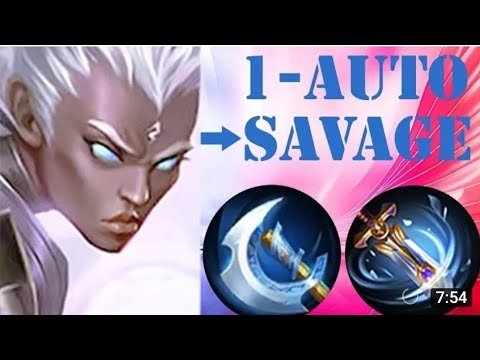 (KARIE SAVAGE 1HIT DELETE MLBB_RANK GAMPLAY )#tagalog