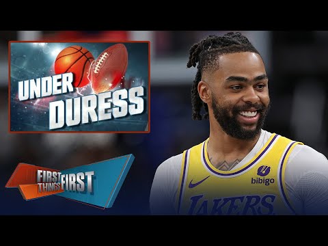 Lakers guard D’Angelo Russell is Under Duress ahead of matchup vs Nuggets | NBA | FIRST THINGS FIRST