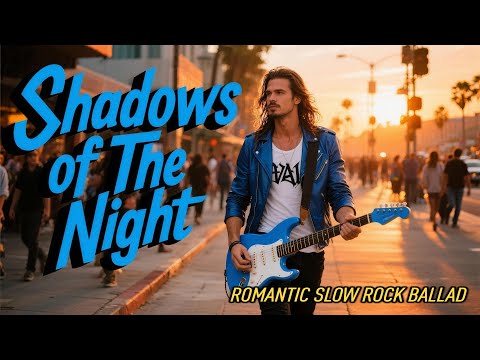 Shadows Of The Night – Romantic 80's Slow Rock Ballad | Emotional Classic Ballad(Full Song)