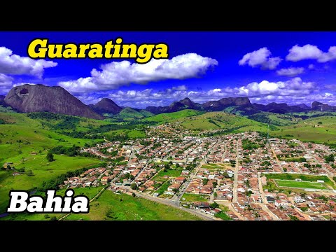 SOBREVOANDO A CIDADE DE GUARATINGA, BAHIA COM O DRONE FINI MINI 3