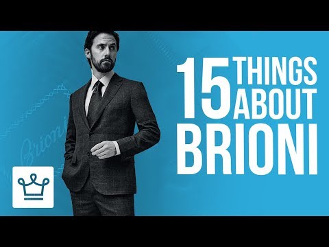 15 Things You Didn't Know About BRIONI