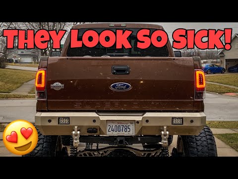 POWERSTROKE Gets NEW LED TAIL LIGHTS!