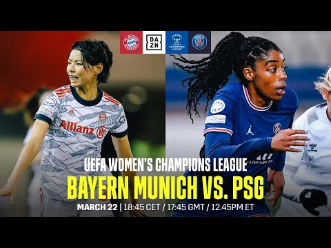 Bayern München - PSG | UEFA Women’s Champions League Viertelfinalhinspiel Ganzes Spiel