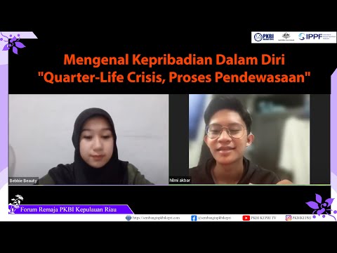 Mengenal Kepribadian Dalam Diri "Quarter-Life Crisis, Proses Pendewasaan"