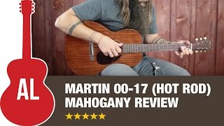Video thumbnail for Martin 00-17 Mahogany MV (Hot Rod) Custom by Acoustic Letter