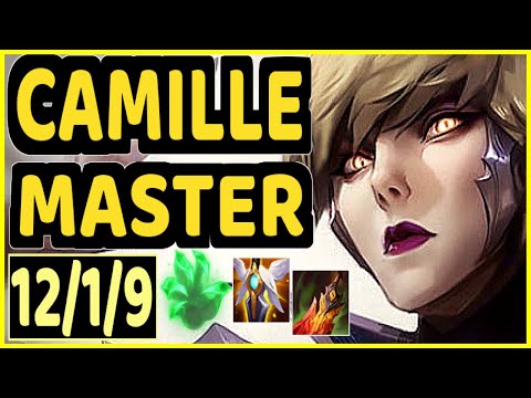 DOXY (CAMILLE) - 12/1/9 KDA TOP GAMEPLAY - EUW Ranked MASTER