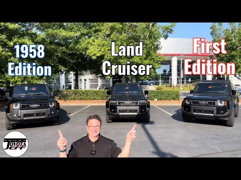 Comparing All 2024 Toyota Land Cruiser Trims - Who Wins?