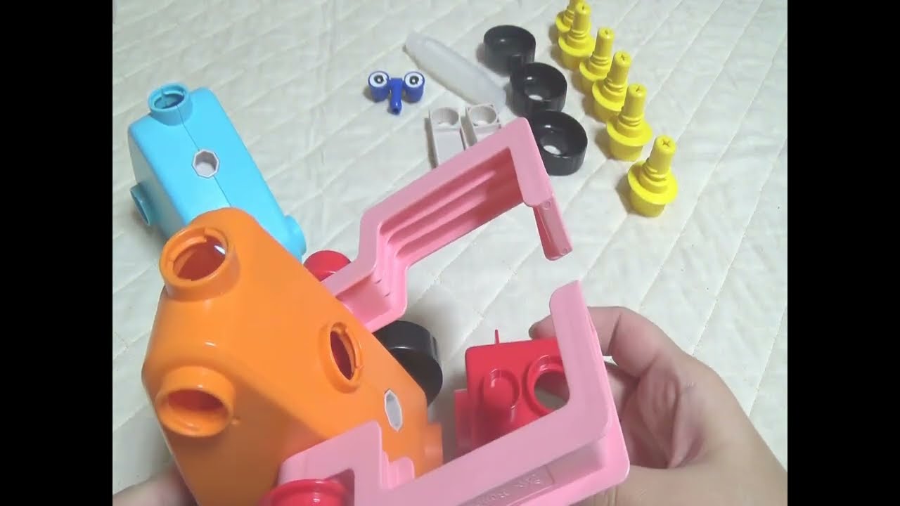 乗り物組み立てキット作ってみた！果たしてちゃんと動くぅ？