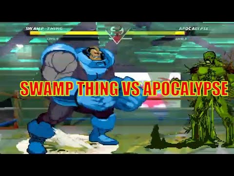 SWAMP THING VS APOCALYPSE | INSANELY EPIC M.U.G.E.N BATTLE.