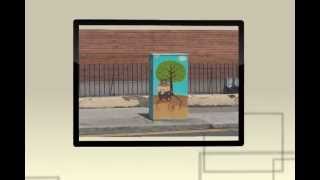 preview picture of video 'Street Art On Traffic Light Control Box By Nicola Colton [a Dublin city Council BetaProject]'