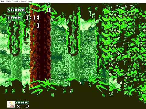 Final intro in Sonic 3 Prototype