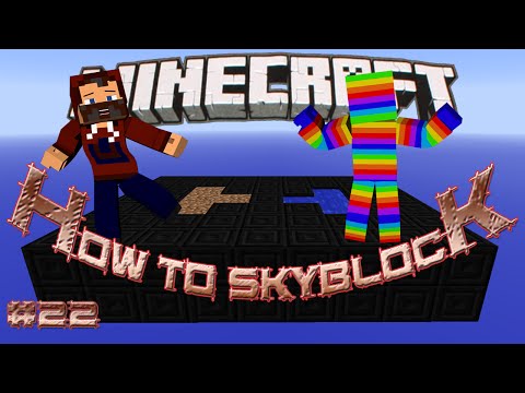 "OH NO! A BAT!" HOW TO SKYBLOCK WITH SKIDDLES #22