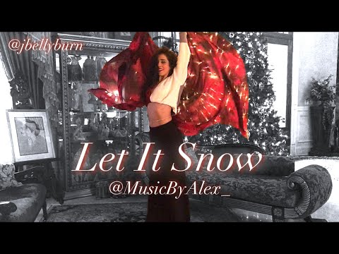"Let It Snow" - @musicbyalex | Veil Bellydance Christmas Bliss | @JBELLYBURN Janelle Issis