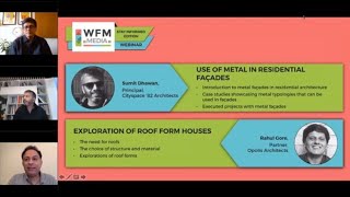 Webinar Session on 'Metal Roofs & Façades in Residential Buildings'