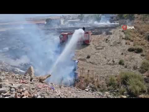 Gaziantep'te Akaryayakıt İstasyonu'nun Yanında Yangın Çıktı... Yangın sıçrasa katliam olurdu!