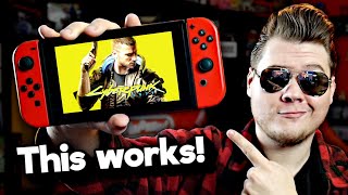 Playing Cyberpunk 2077 on my Nintendo Switch (yes, really.) | Nintendrew