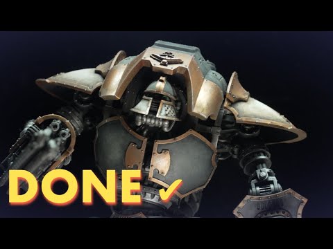 Existential Hobbyist EPISODE 45: Painting The Cerastus Knight Acheron for The Horus Heresy
