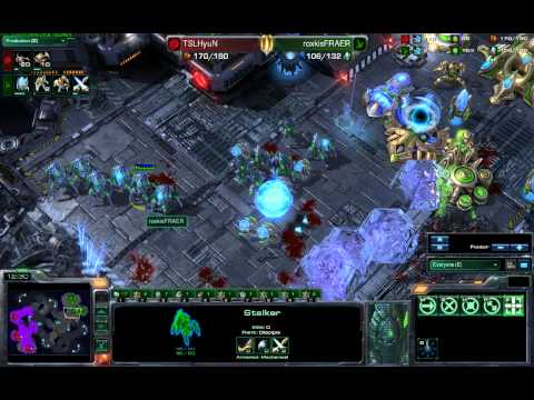 Zenner casting:SC2 RoX.KIS Fraer vs TSL Hyun