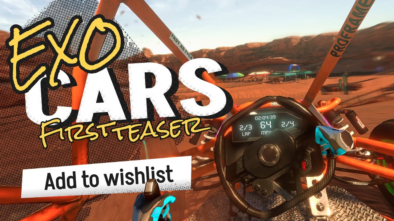 Exocars  PC  játékmenet videója