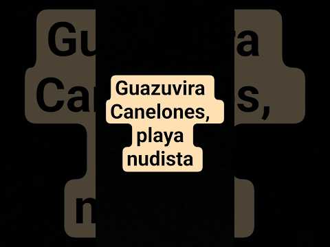 Guazuvira Canelones,  playa nudista