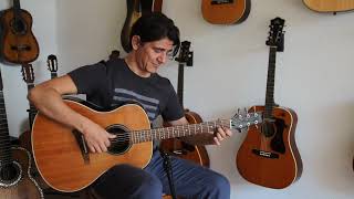 Video thumbnail for Gibson MK-35 1977 Natural - rare and nice vintage Gibson steelstring guitar by Vintage Guitar World