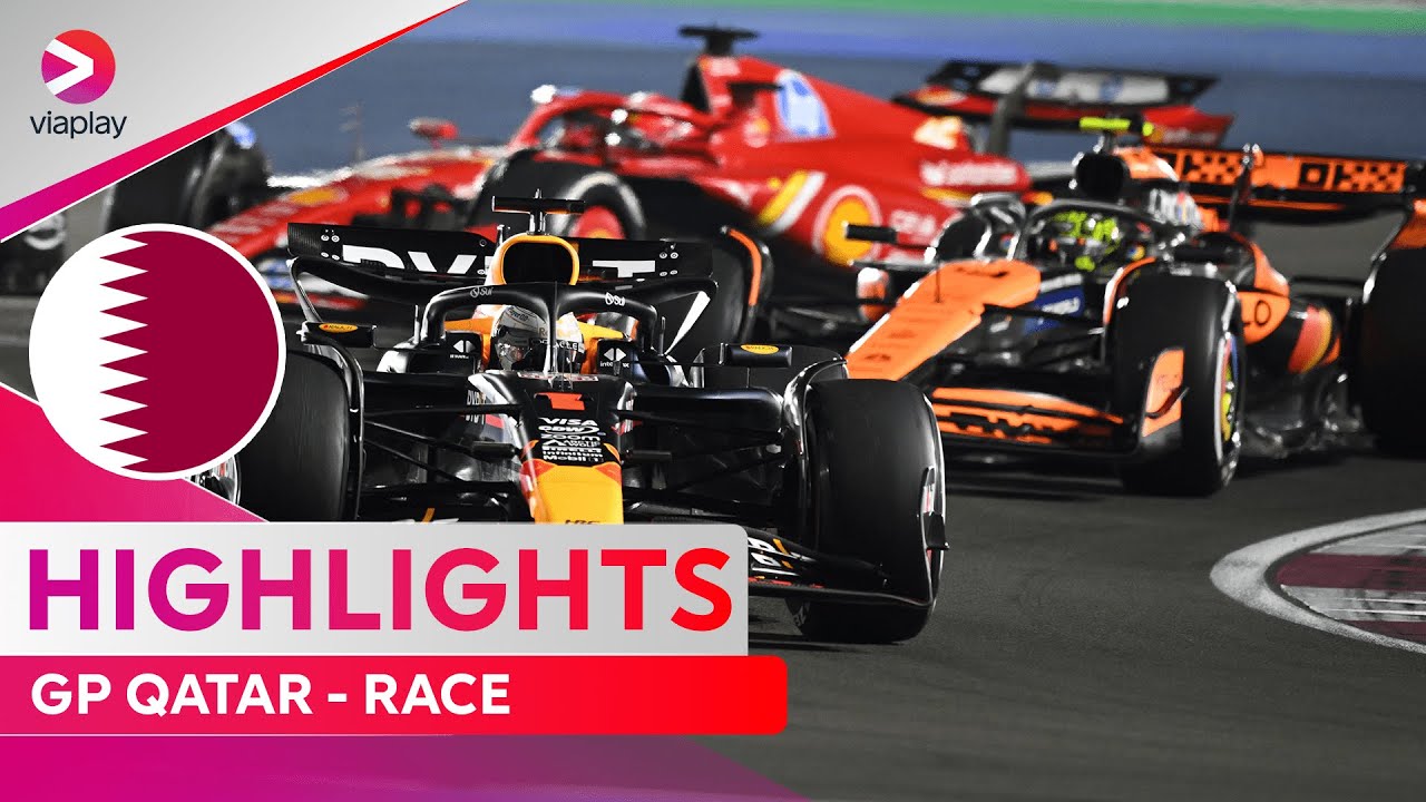 VIER SAFETY CARS EN VOLLEDIGE CHAOS OP HET LUSAIL CIRCUIT!!😤🏎️ | Race GP van Qatar | Formule 1 2024