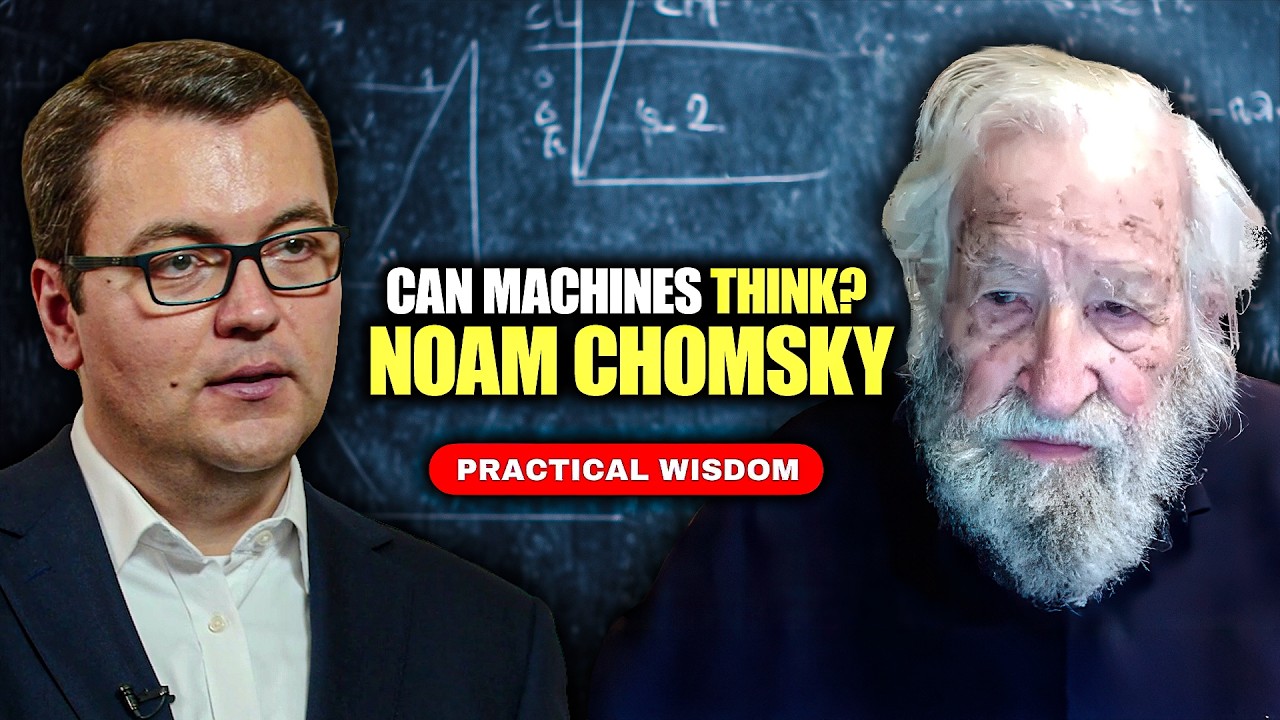 Noam Chomsky Interview: The Power of Language vs Artificial Intelligence (Briliant Insights!)