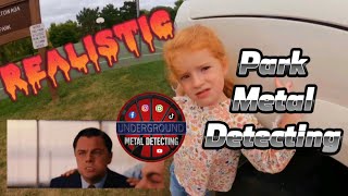 Realistic Park Metal Detecting & Treasure Hunting 🤣