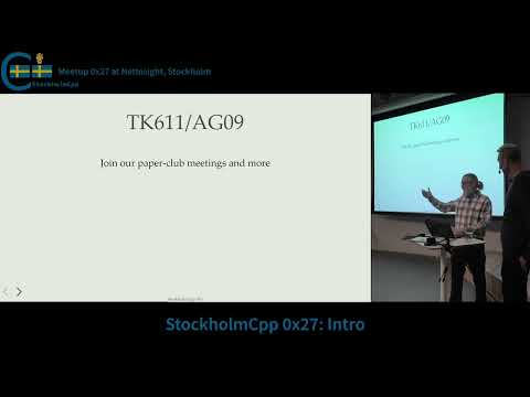 StockholmCpp 0x27: Intro