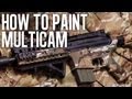 How to Spray Paint MultiCam LEGIT! 