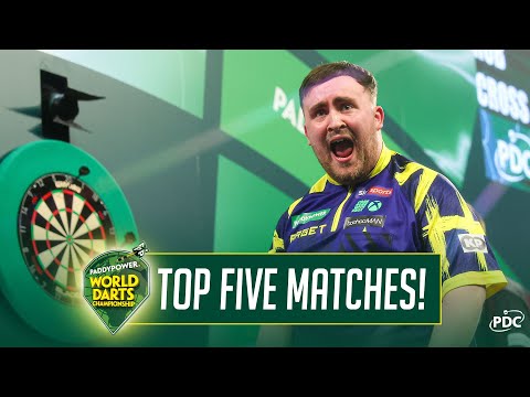 TOP FIVE MATCHES SO FAR! 🍿🤯 | 2025/26 Paddy Power World Darts Championship